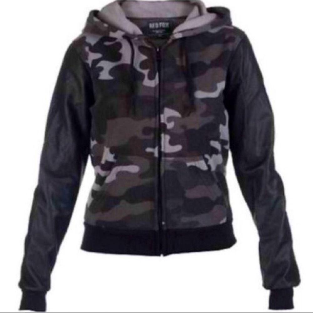Red Fox Camo Jacket/Sweatshirt. - Picture 7 of 7
